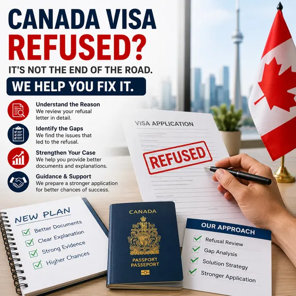 Canada Visa Refusal Help